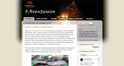 Desktop Screenshot of oaventureiro.com.br