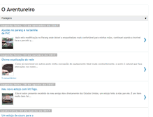 Tablet Screenshot of oaventureiro.com.br